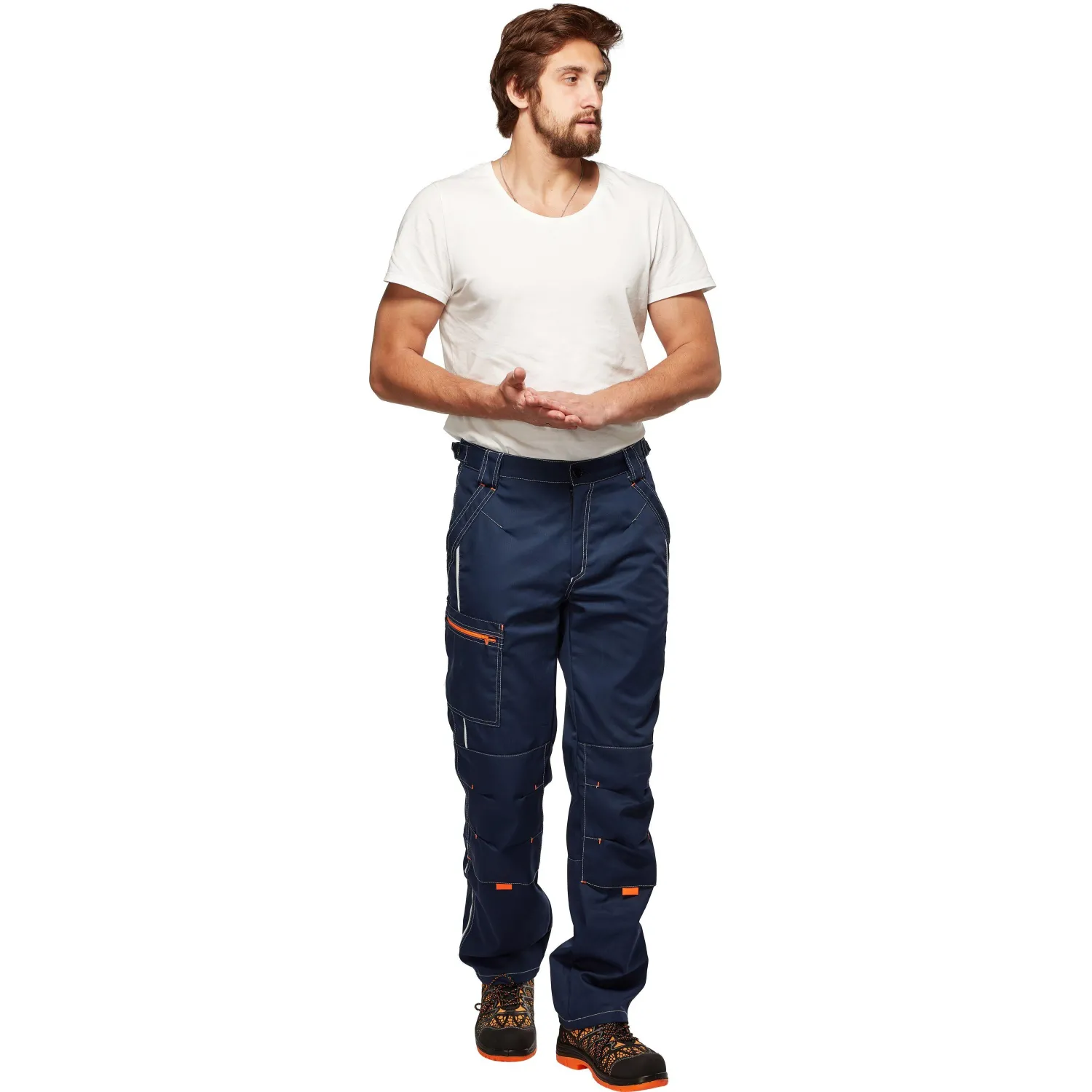 Брюки лет муж л34 т.син/вас 104-108/158-164 (мод.БРЮ208) - фото 14