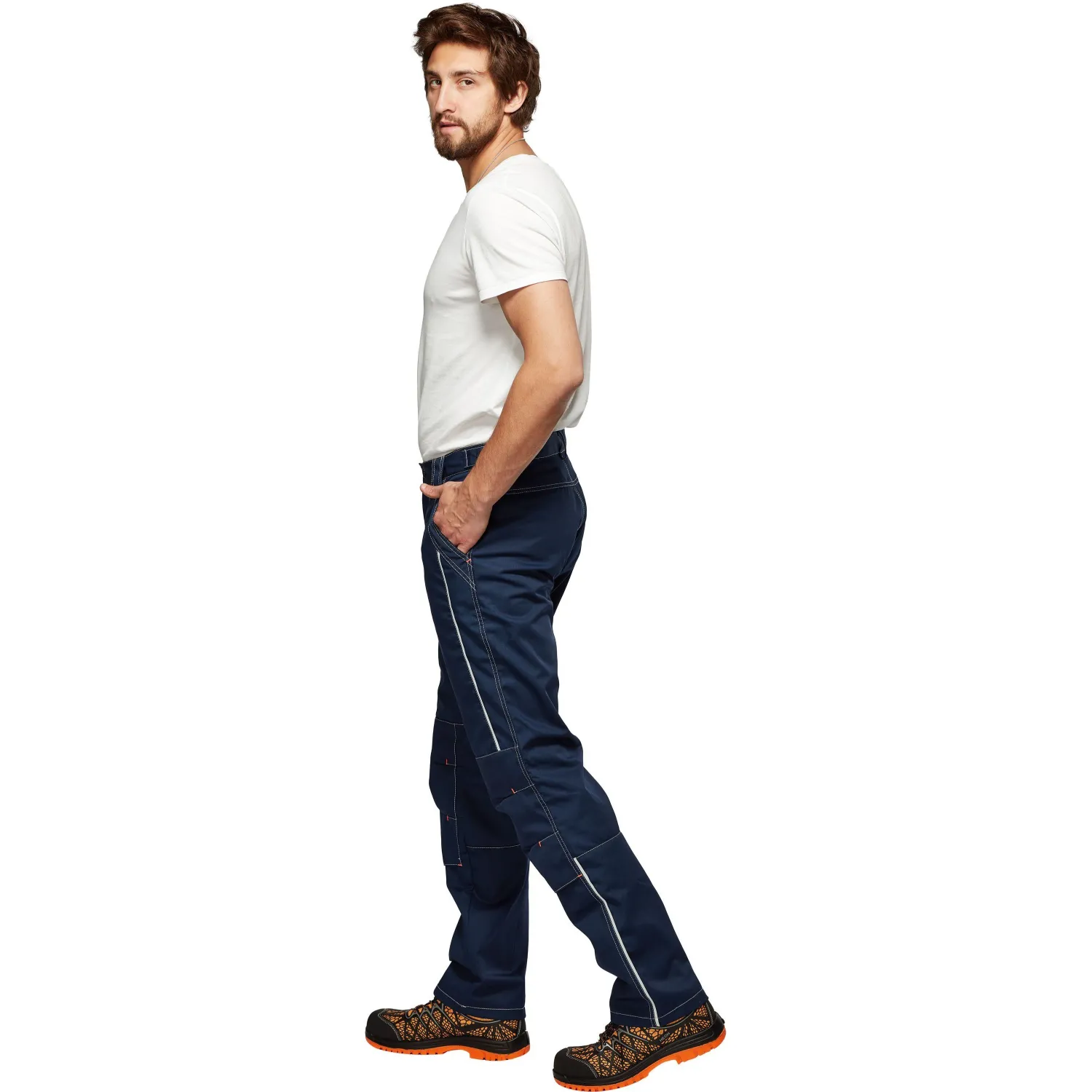 Брюки лет муж л34 т.син/вас 96-100/194-200 (мод.БРЮ208) - фото 6