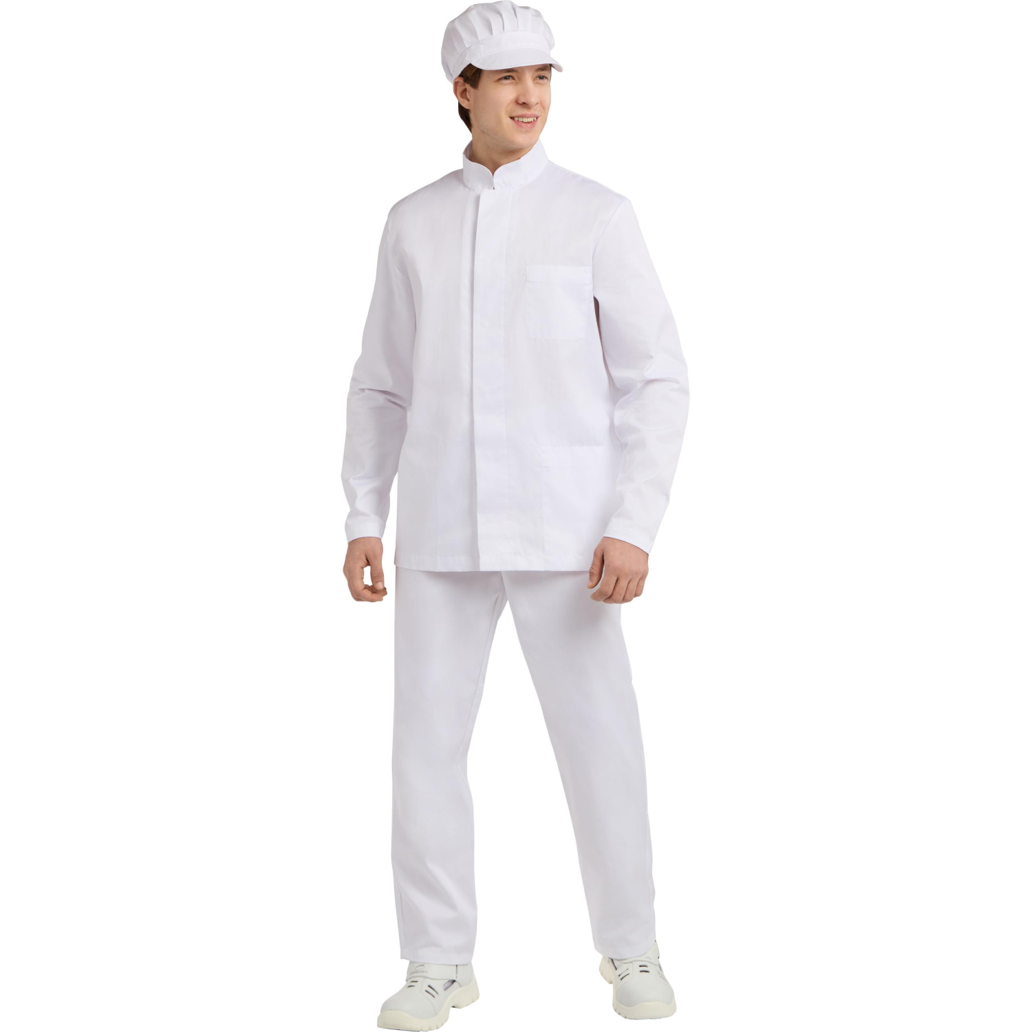 Брюки универсальные у17 ХАССП (бр) бел 104-108/158-164 - фото 13