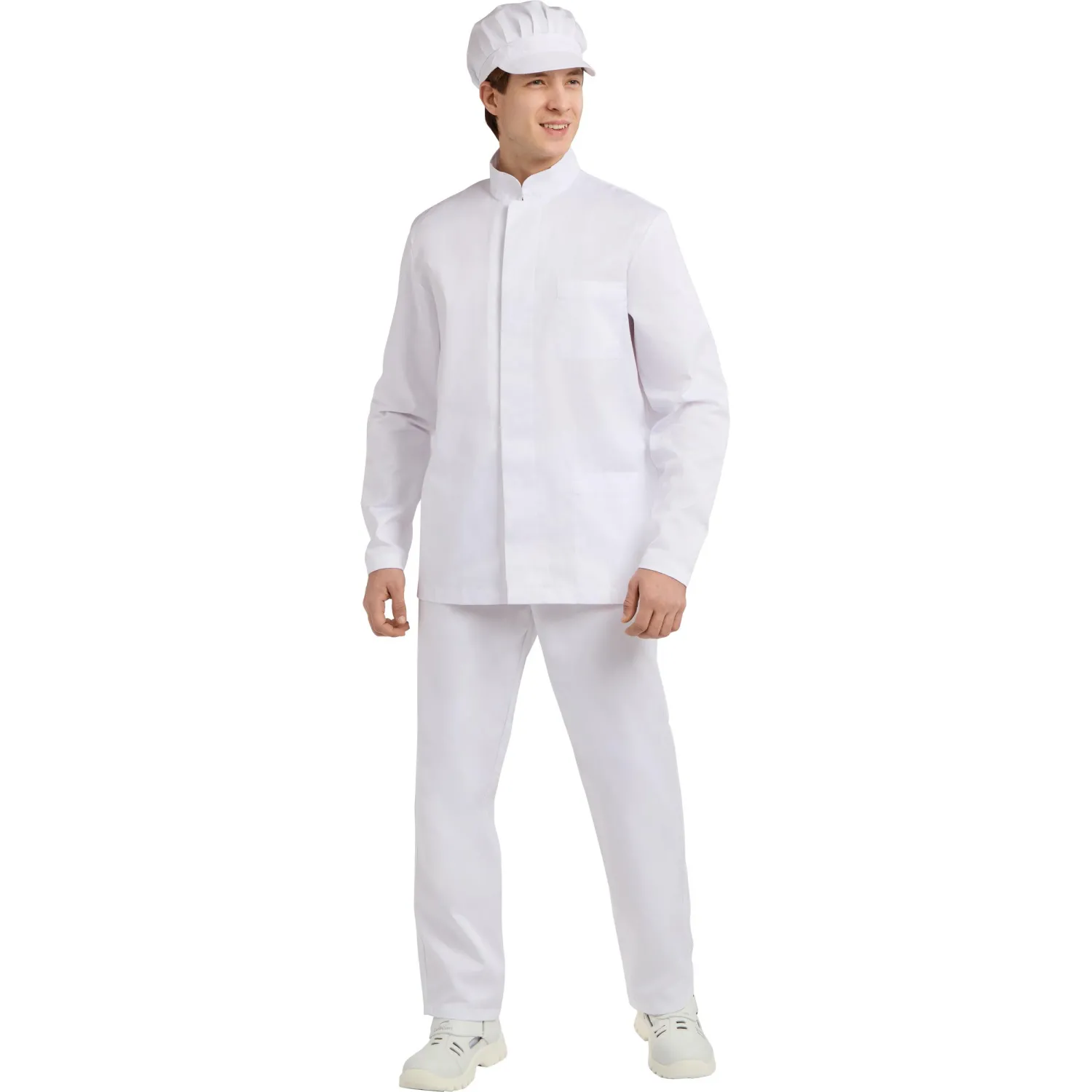 Брюки универсальные у17 ХАССП (бр) бел 88-92/170-176 - фото 13