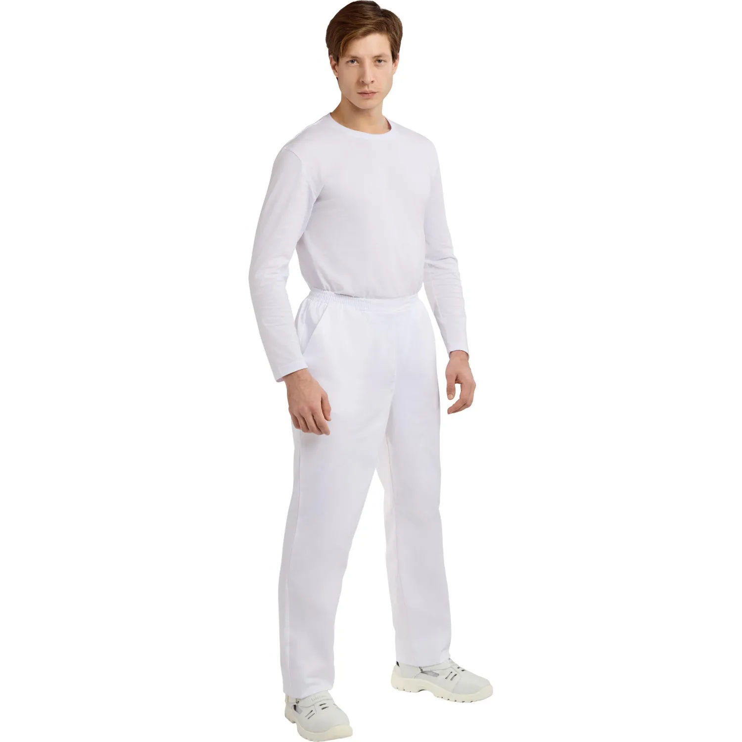 Брюки универсальные у17 ХАССП (бр) бел 104-108/170-176 - фото 7