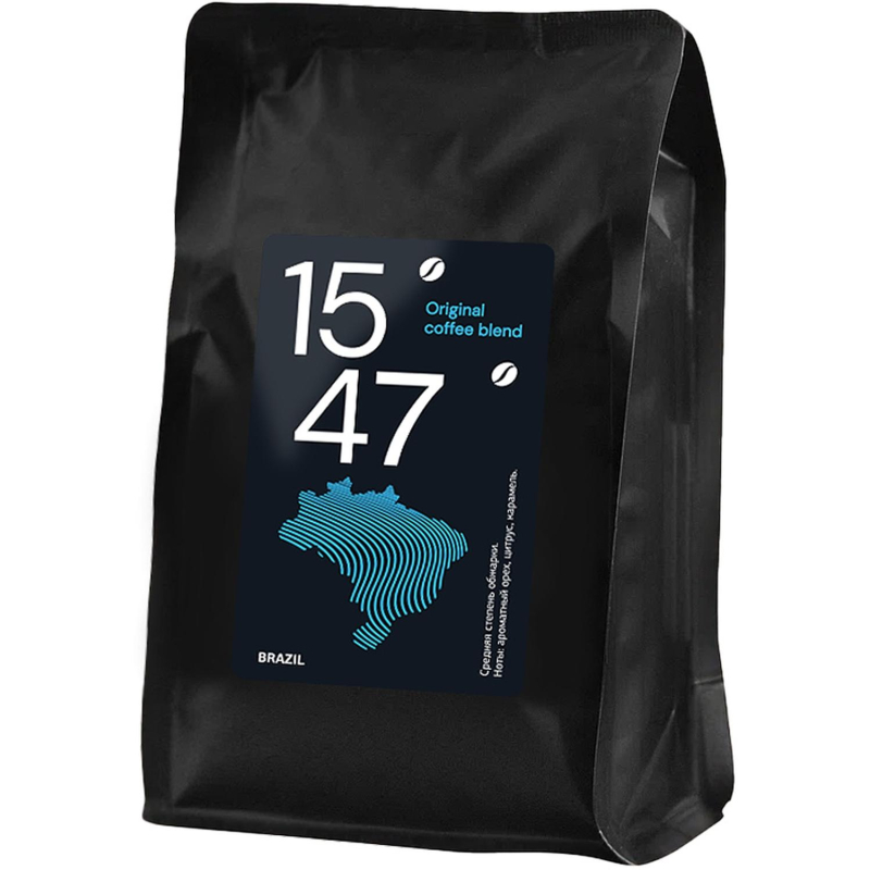 Кофе молотый 15/47 Brazil Original coffee blend, 100% Арабика 250г - фото 3