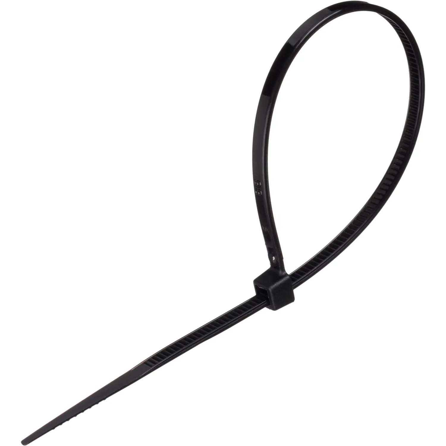 Стяжка (хомут) 150 мм x 2,5 мм,Bigtech BT-CT-150-25-B,нейлон,черн,100 шт/уп - фото 1