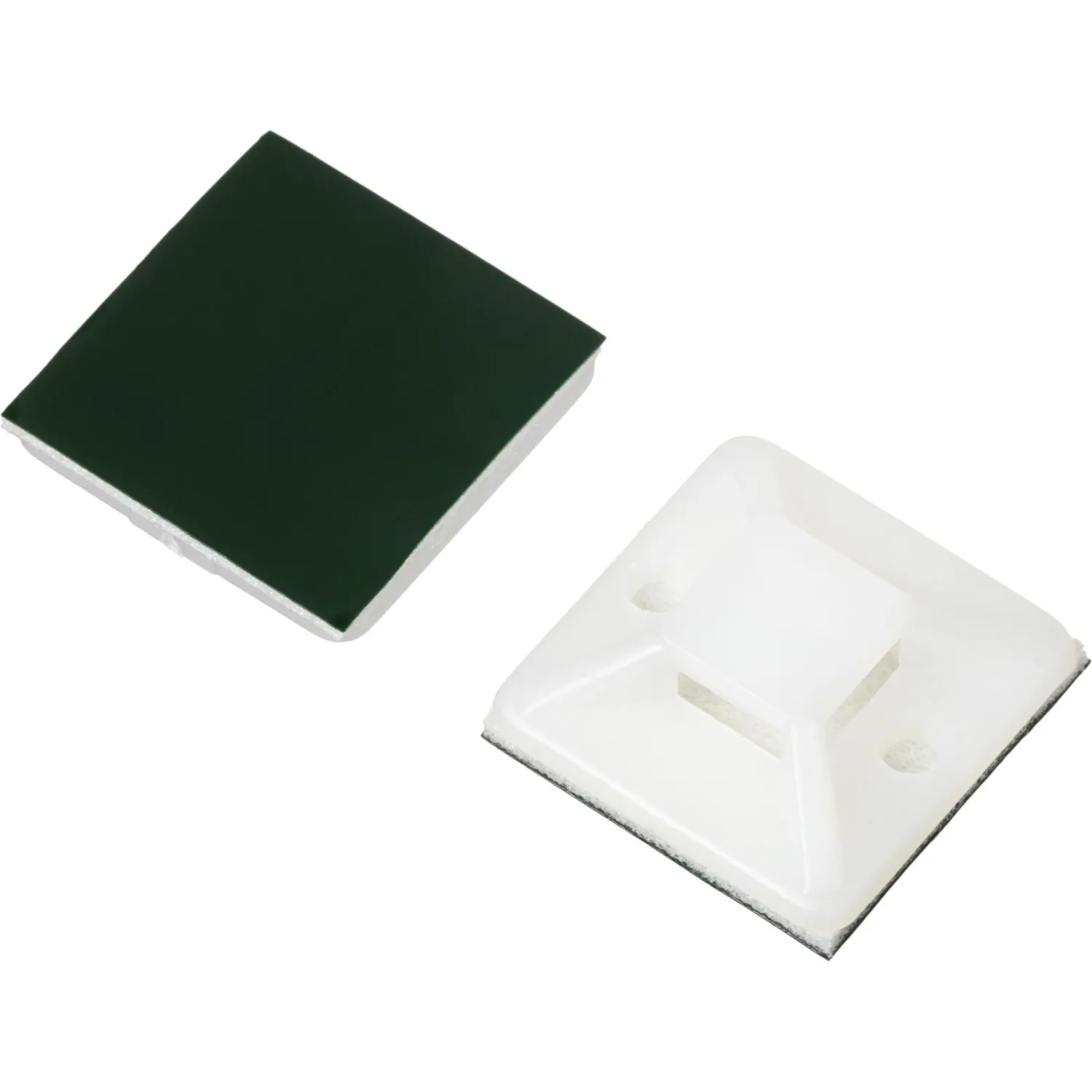 Площадка самоклеящаяся Bigtech BT-CTP-20-20-W,белый, 20x20x6,4мм,20 шт/уп - фото 1