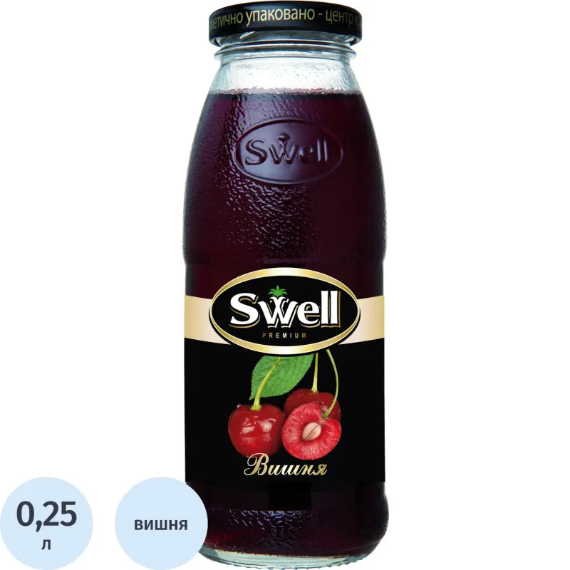 Нектар Swell Вишня, стекло 0,25л - фото 1