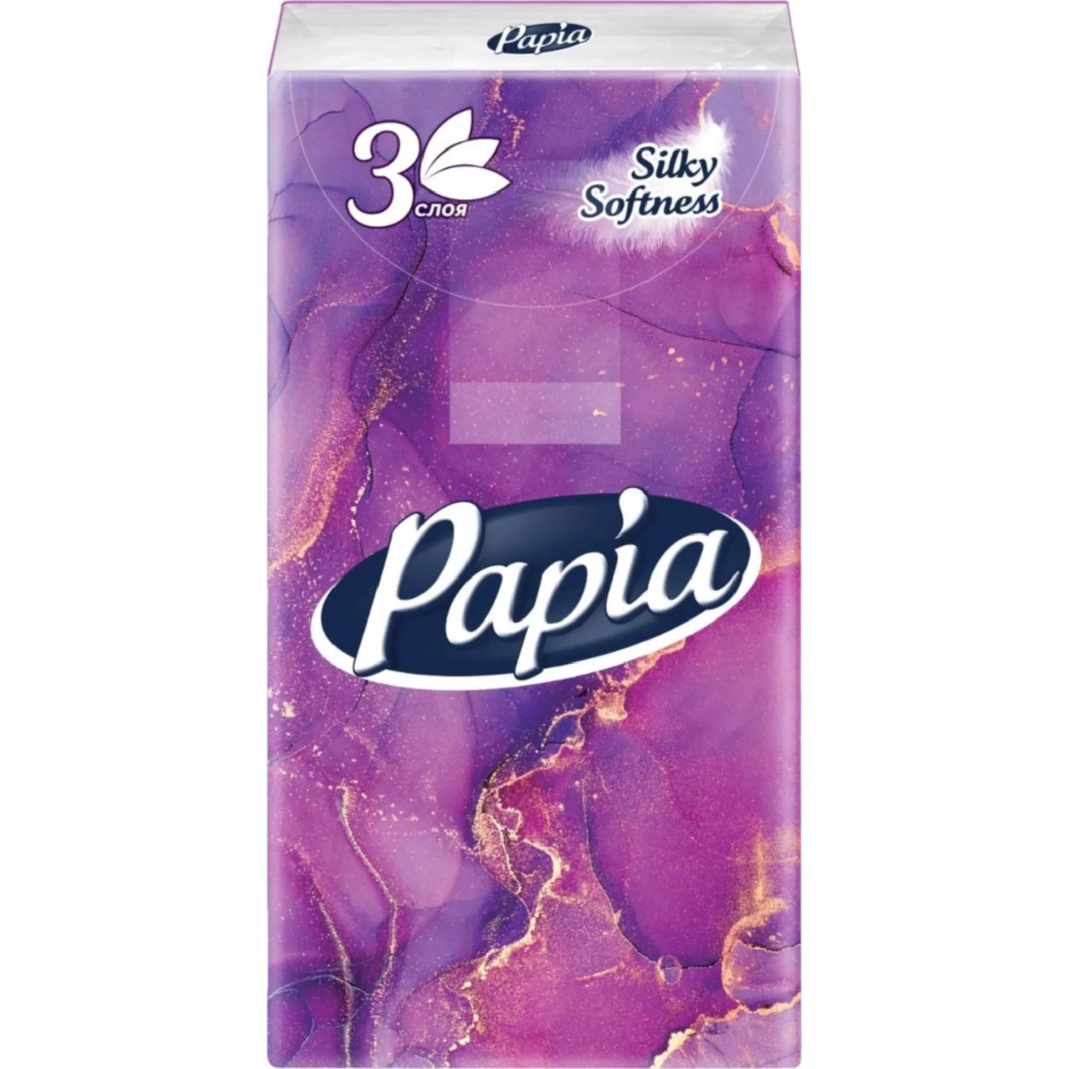 Носовые платочки Papia 3 сл.10лx10 пач/уп - фото 2