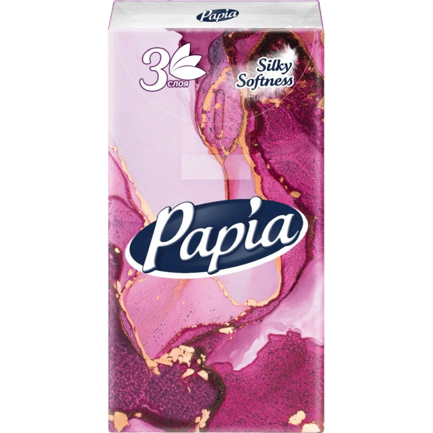 Носовые платочки Papia 3 сл.10лx10 пач/уп - фото 3