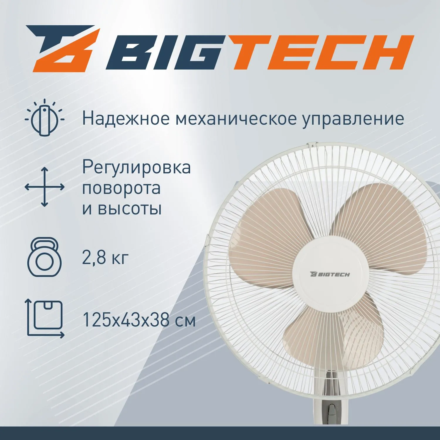 Вентилятор напольный BigTech DWBF001 - фото 3