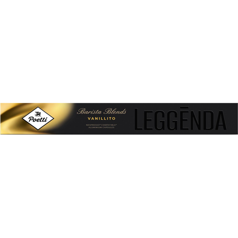 Кофе в капсулах Poetti Leggenda Vanillito для системы Nespresso, 10 шт/уп - фото 1