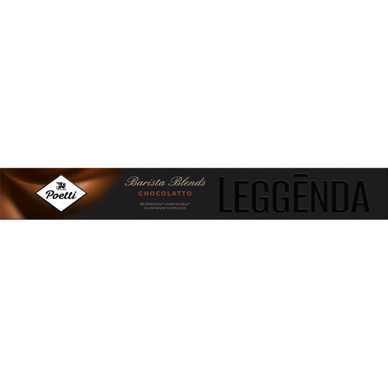 Кофе в капсулах Poetti Leggenda Chocolatto для системы Nespresso, 10 шт/уп - фото 1