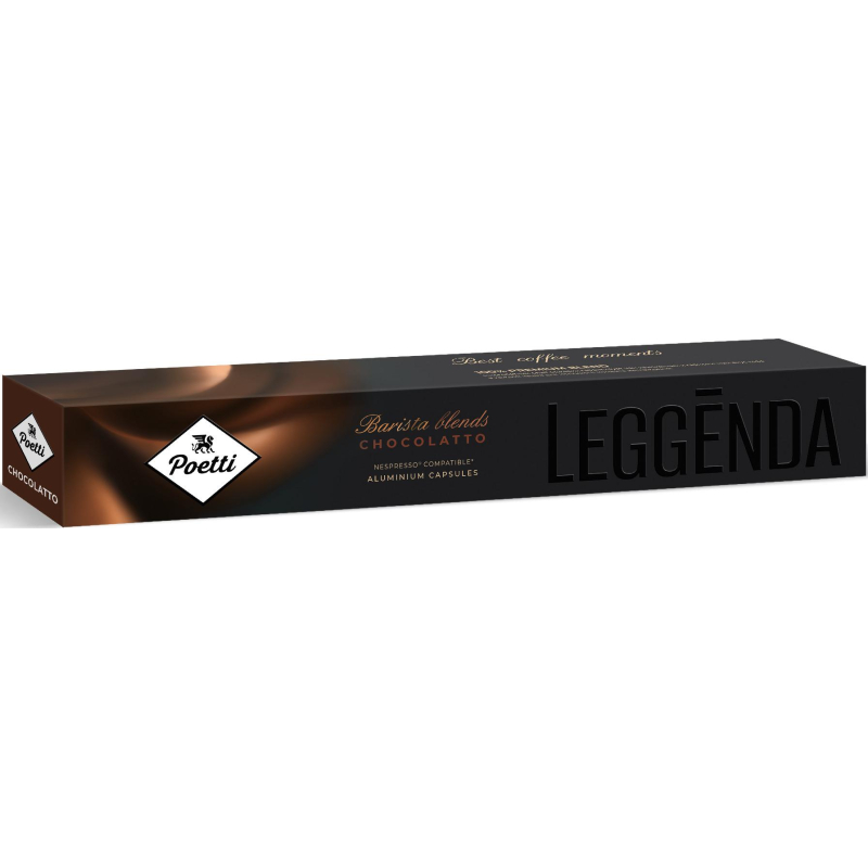 Кофе в капсулах Poetti Leggenda Chocolatto для системы Nespresso, 10 шт/уп - фото 4