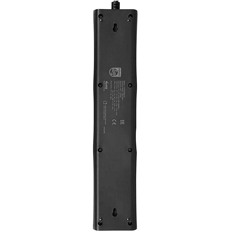 Сетевой фильтр Philips CHP8246BA/51 4р/2м с USB, 10А, черный - фото 3