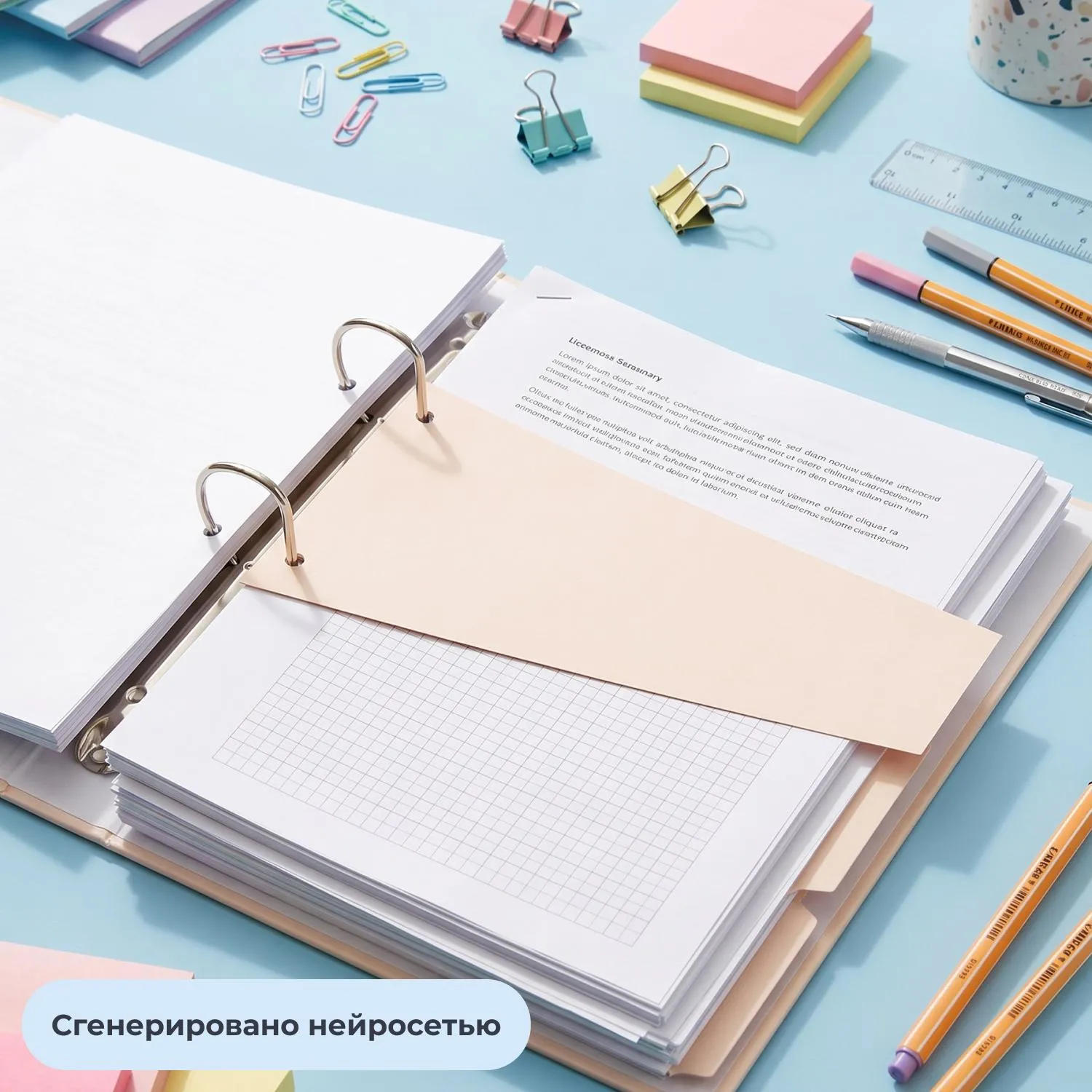 Разделитель листов Разделительные полоски Attache,розовые, 100 шт./уп. - фото 6