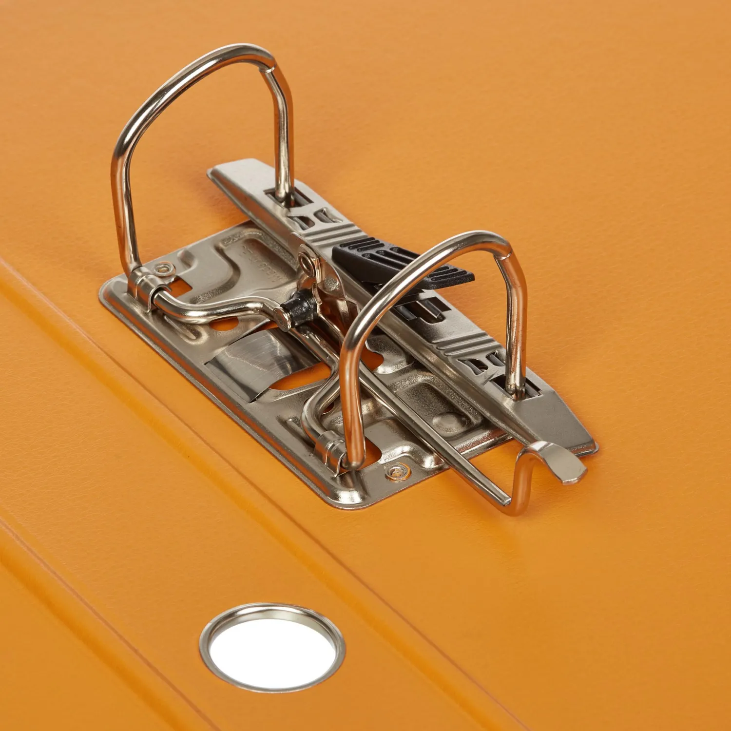 Папка-регистратор Strong Line 50мм, оранжевый,ПБП2,карм.кор - фото 2