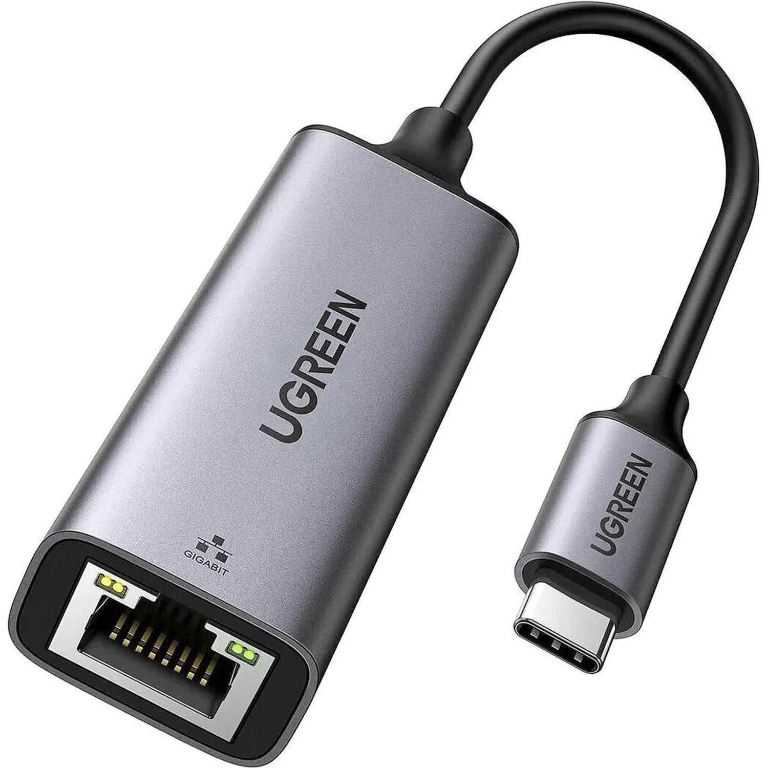 Сетевой адаптер UGREEN CM648 (25052) USB-C 3.1 to RJ45 2.5G серый - фото 2