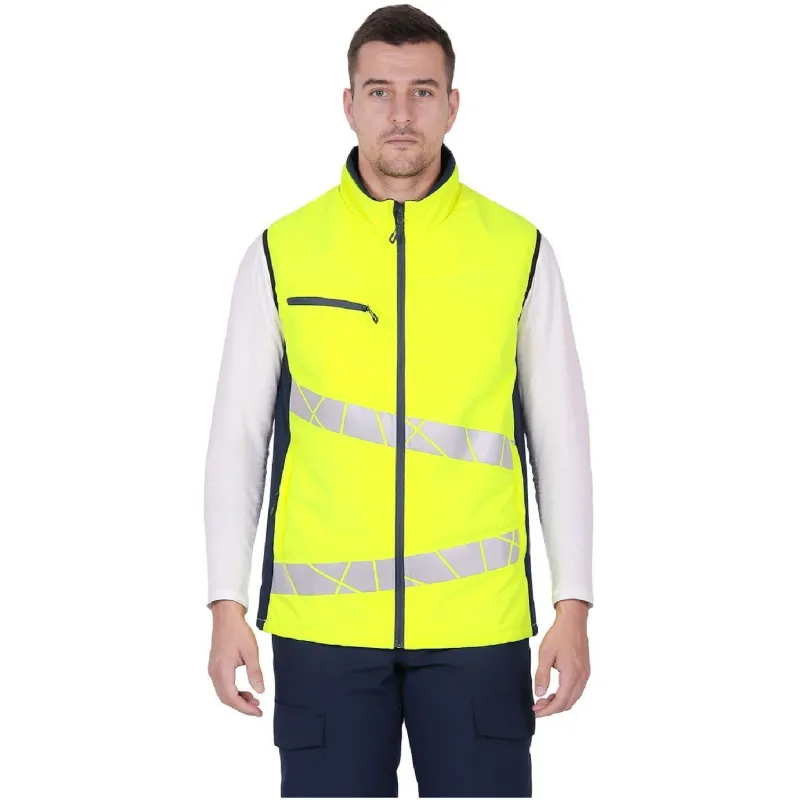 Жилет мужской утепленный ACTIVE (Жил005) жел/син (96-100, 182-188) - фото 7