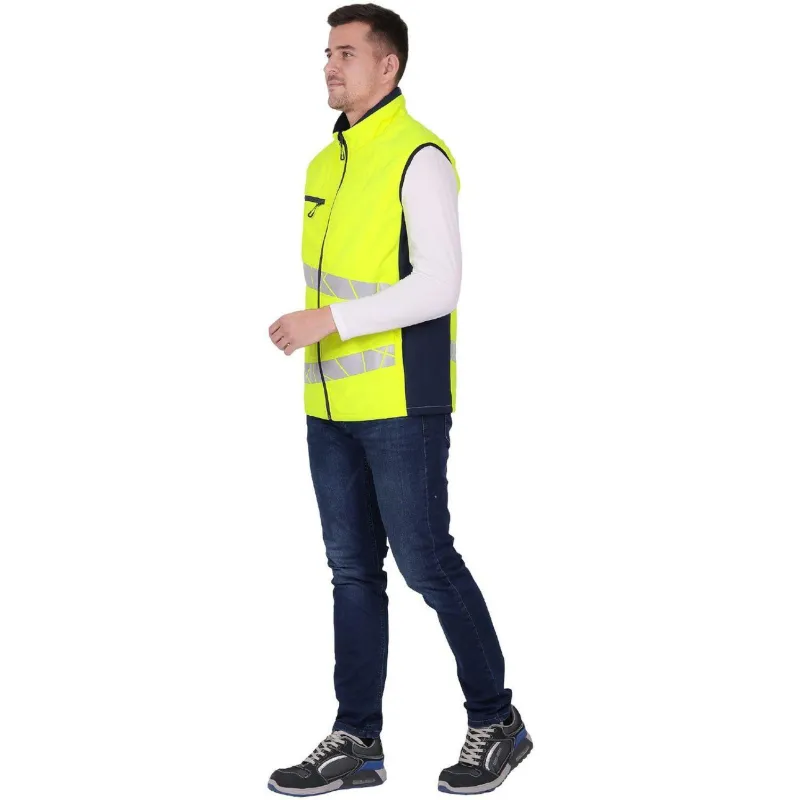 Жилет мужской утепленный ACTIVE (Жил005) жел/син (96-100, 182-188) - фото 12