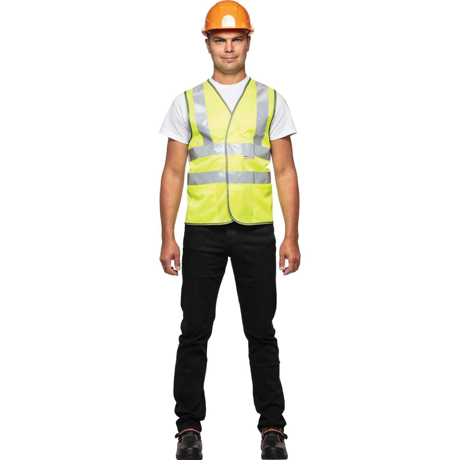 Жилет сигнальный Тип8Т, цв.лимон.(р.4ХL/64-66) - фото 1