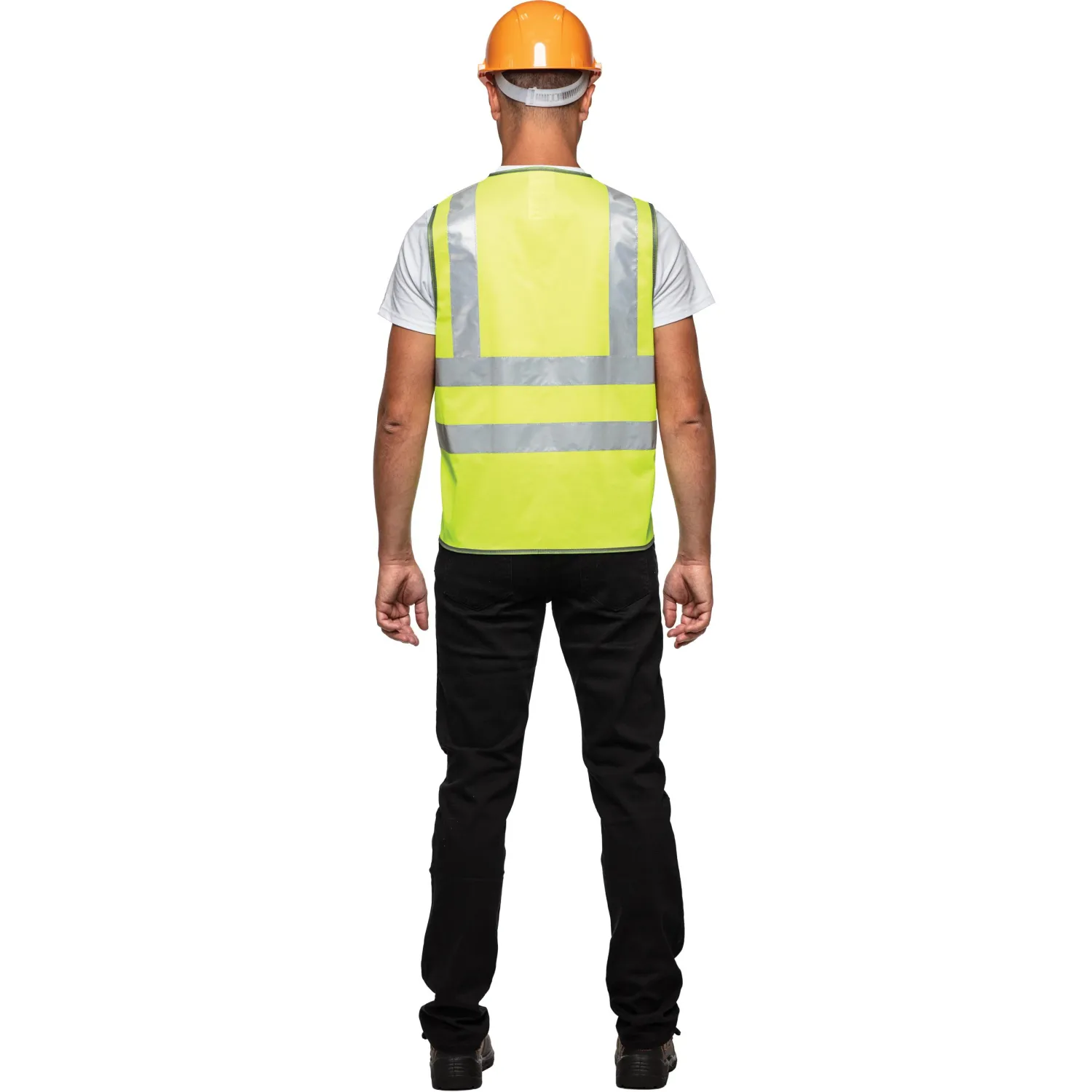 Жилет сигнальный Тип8Т, цв.лимон.(р.4ХL/64-66) - фото 3