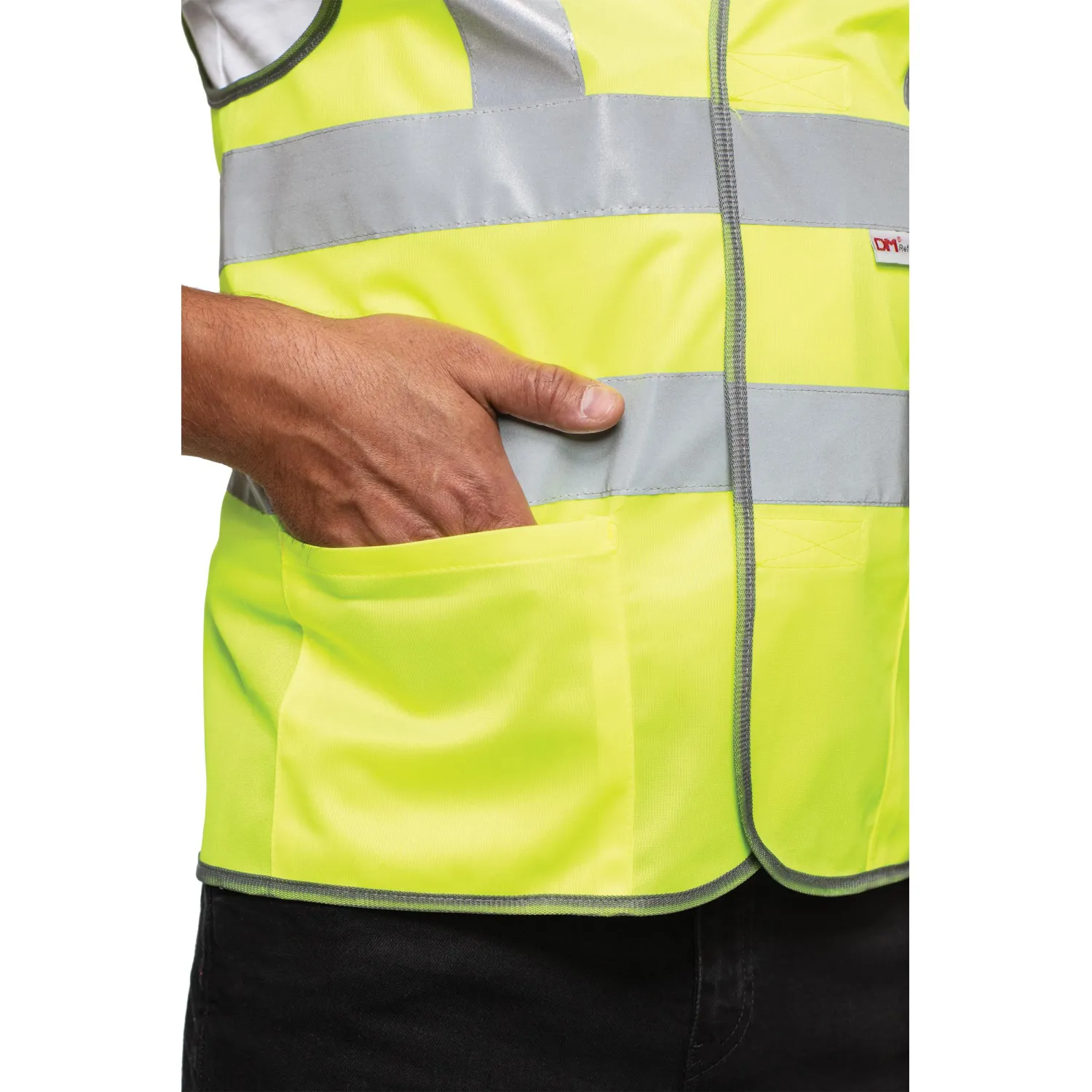 Жилет сигнальный Тип8Т, цв.лимон.(р.4ХL/64-66) - фото 4