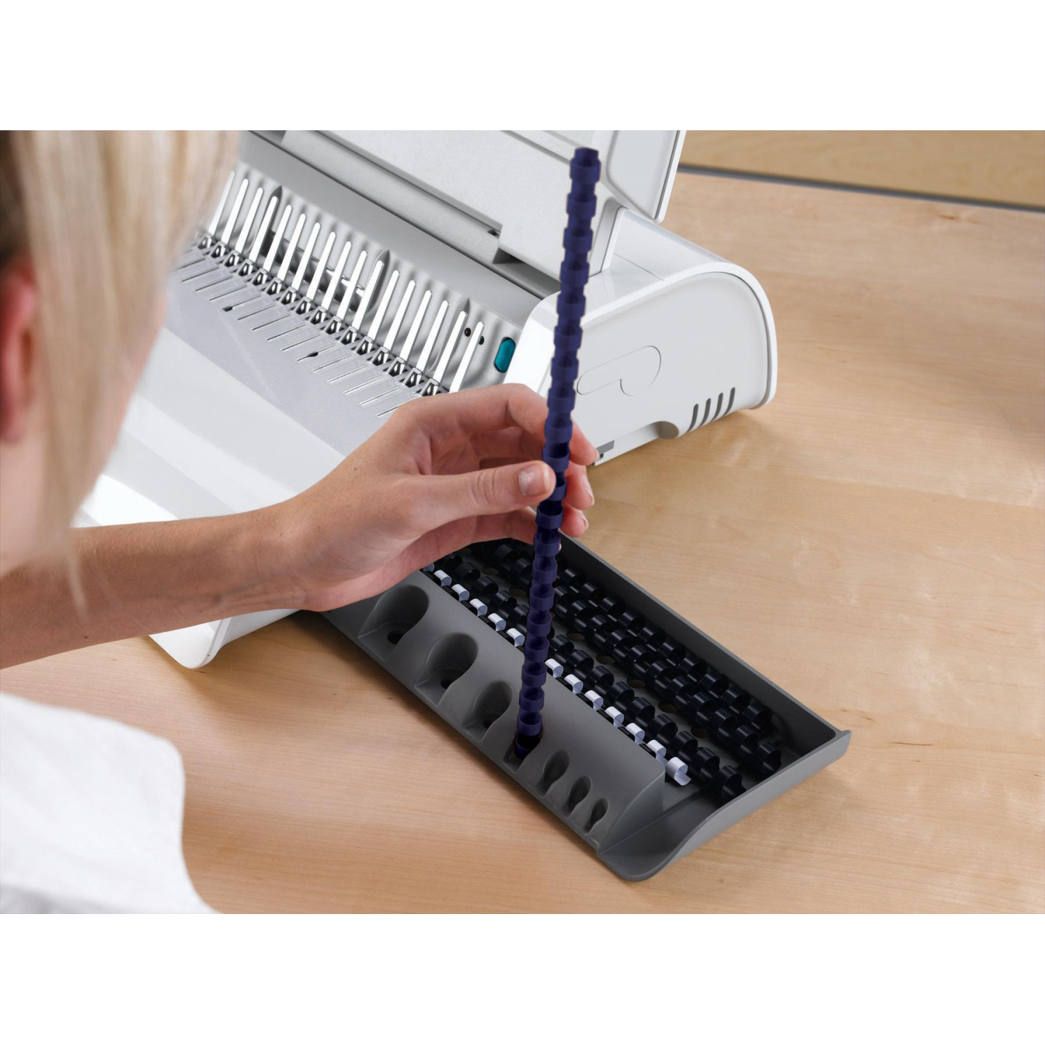 Брошюровщик Fellowes Pulsar-E, до300мм, А4 до15л./ до300л.,электр,пл.пруж - фото 5