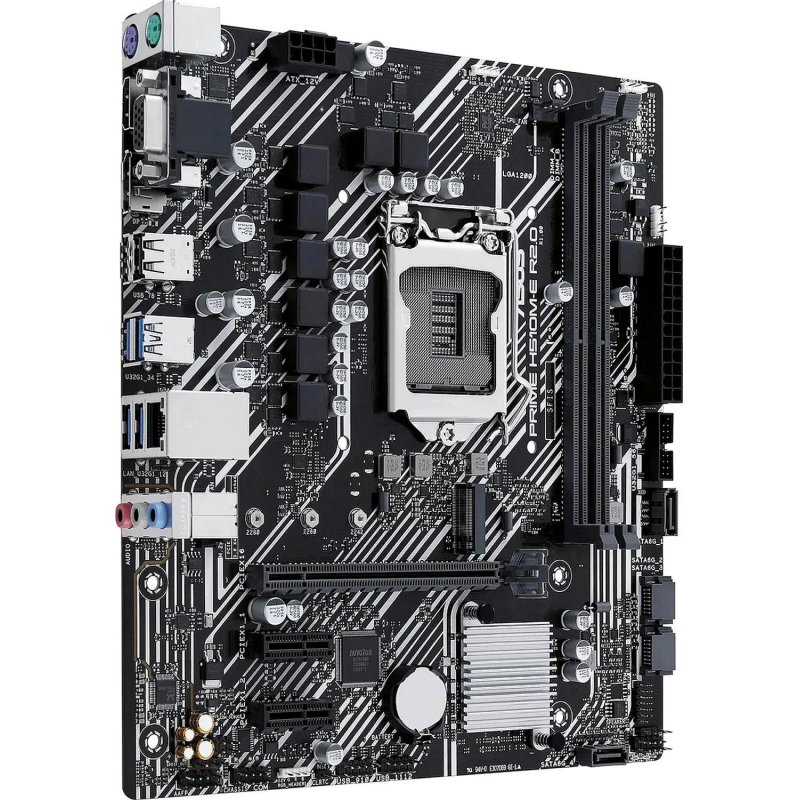 Материнская плата Asus PRIME H510M-E R2.0 s1200 H470 2xDDR4 mATX - фото 2