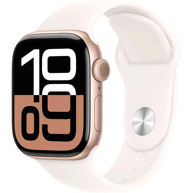 Смарт-часы Apple Watch Series 10 A2999 46мм 2.1 OLED корп.роз.зо MWWU3LW/A - фото 1