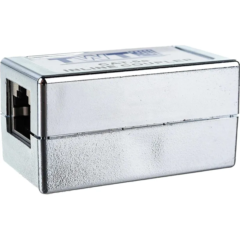 Адаптер проходной TWT TWT-CP45STP5E RJ-45, экранированный, категории 5е - фото 3