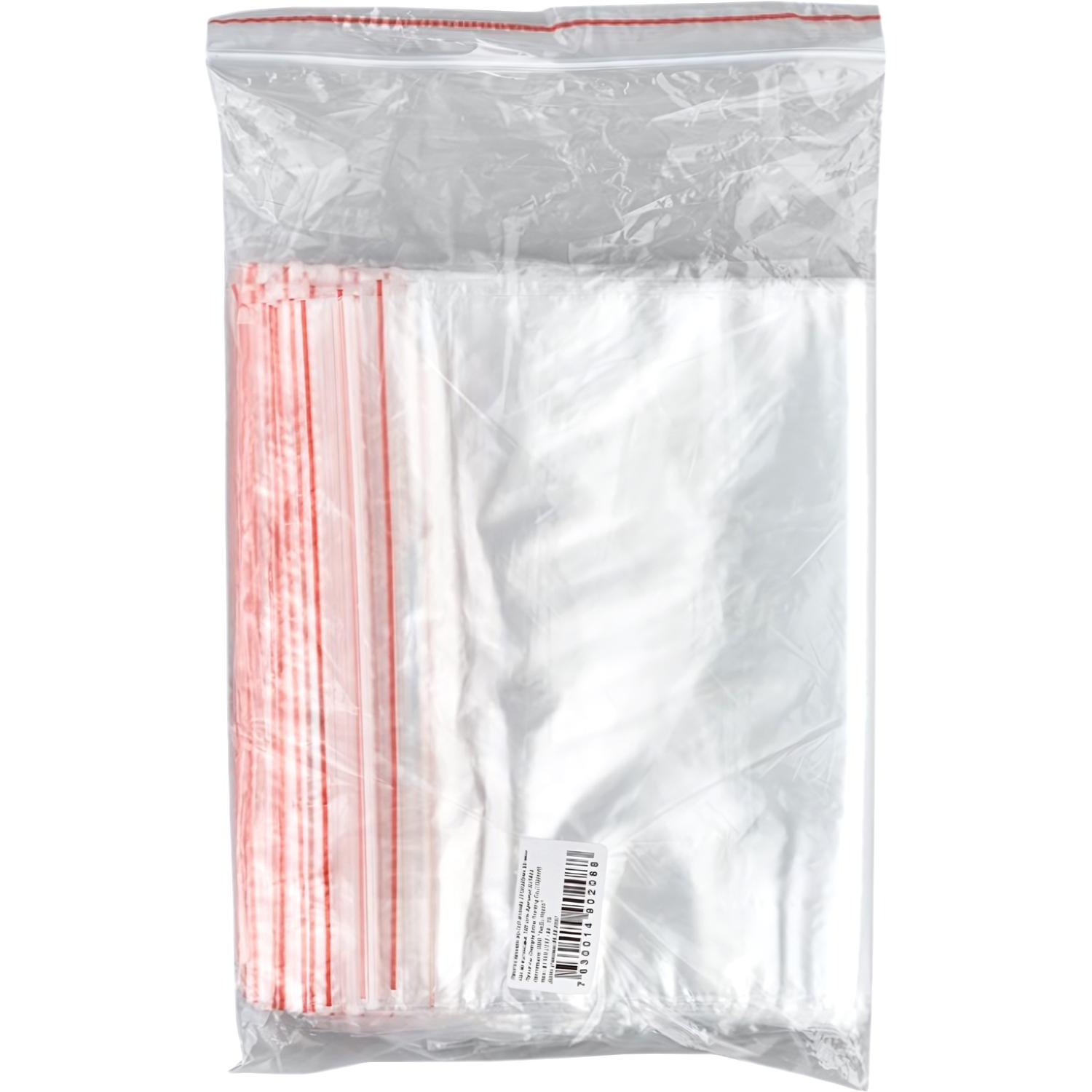 Пакет с замком (Zip Lock) 20x30 см., 35мкм, 100 шт/ - фото 4