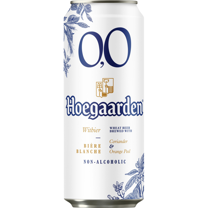 Пиво безалкогольное Hoegaarden ж/б 0,45 л - фото 1