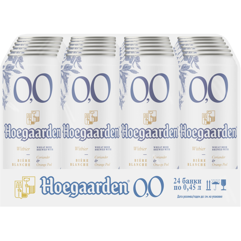 Пиво безалкогольное Hoegaarden ж/б 0,45 л - фото 2