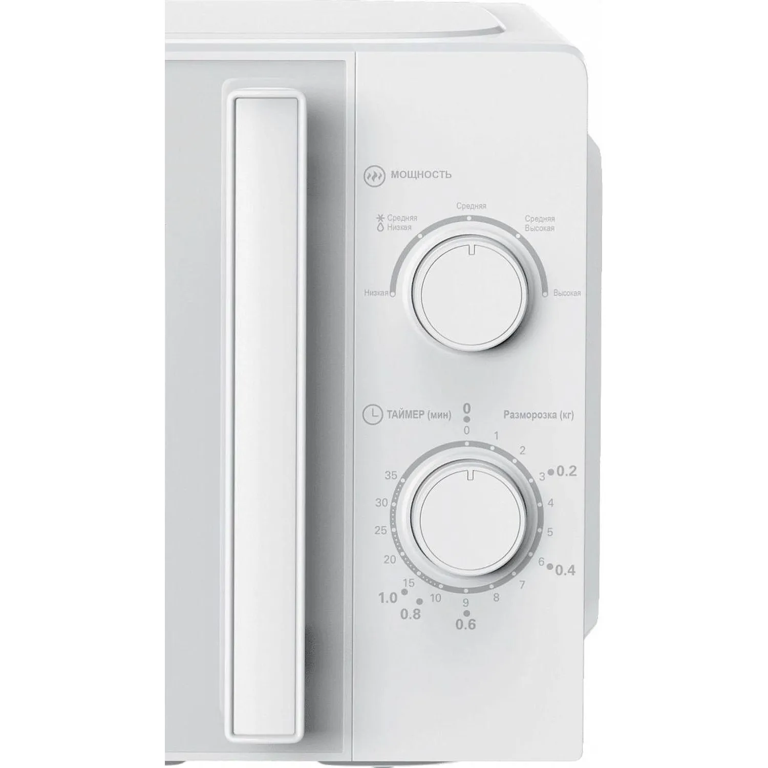 Микроволновая печь Haier  HMB-MM207WA 20л, 700 Вт, белая (TD0039500RU) - фото 3
