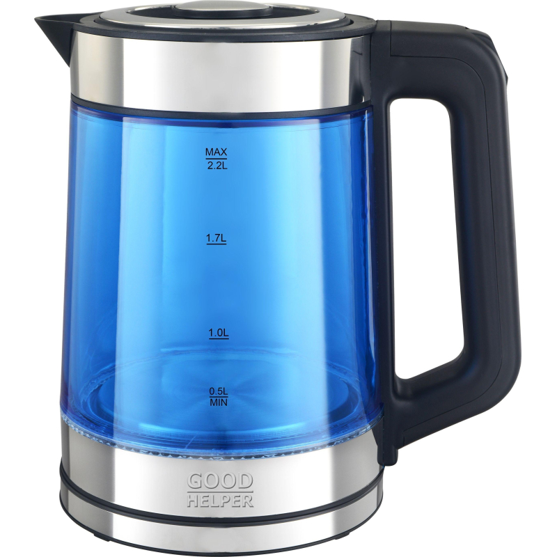 Чайник GOODHELPER KPG-2201 Blue, электрический - фото 1