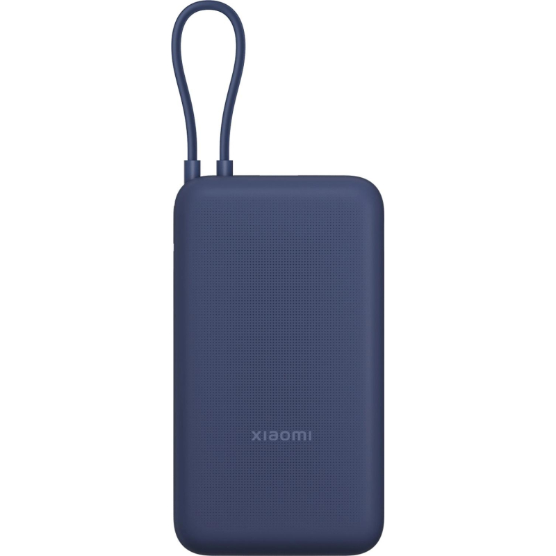 Внешний аккумулятор Xiaomi 33W 20000mAh (встр. кабель) синий GL BHR8975GL - фото 1