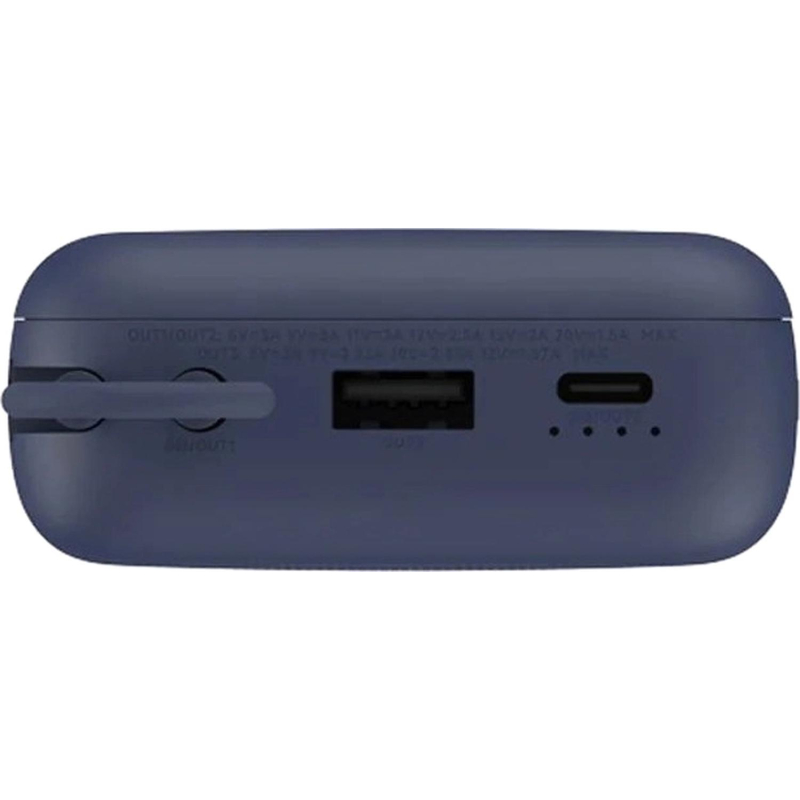 Внешний аккумулятор Xiaomi 33W 20000mAh (встр. кабель) синий GL BHR8975GL - фото 2