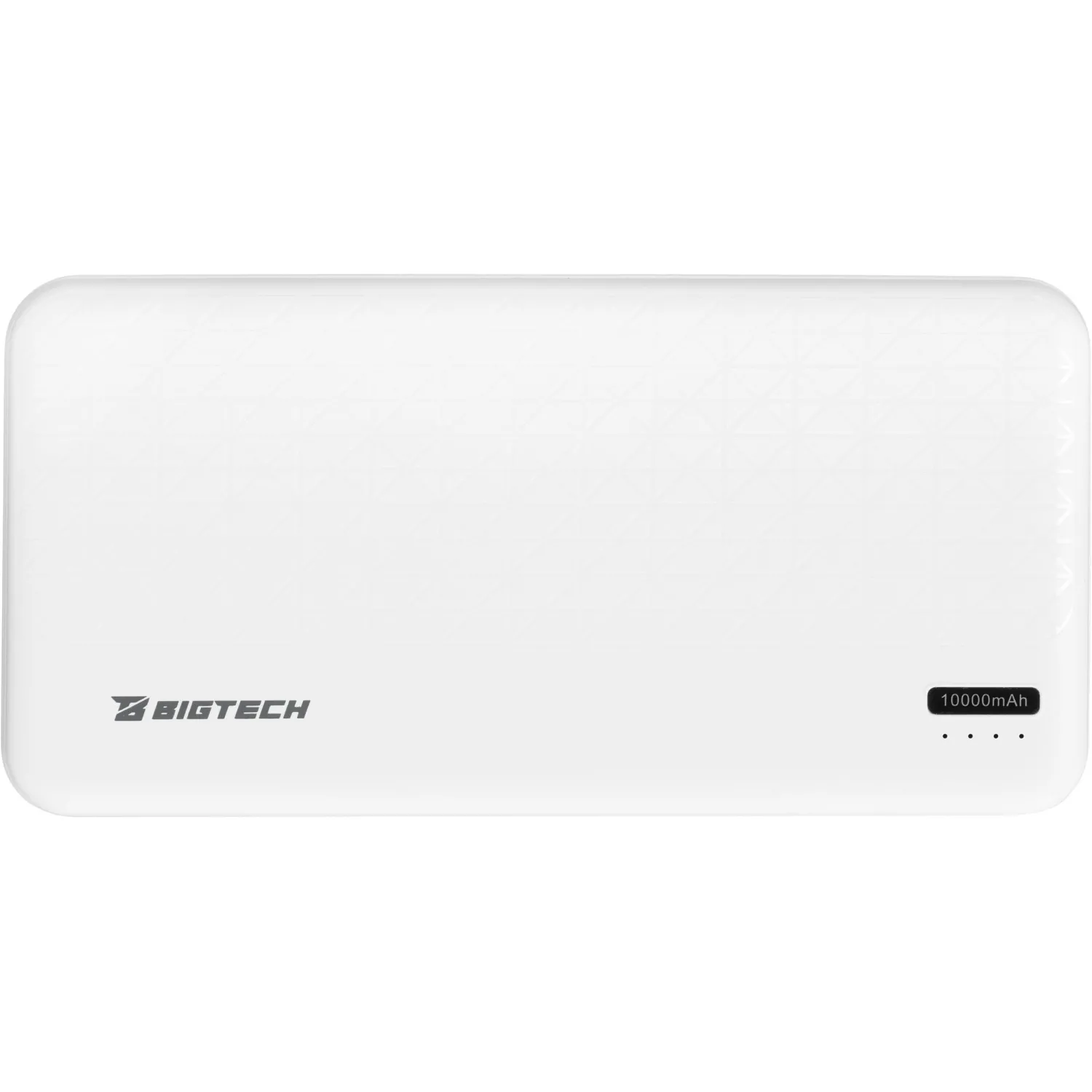 Внешний аккумулятор BigTech (BT-PB-10-W-2) 10000 mAh белый - фото 1