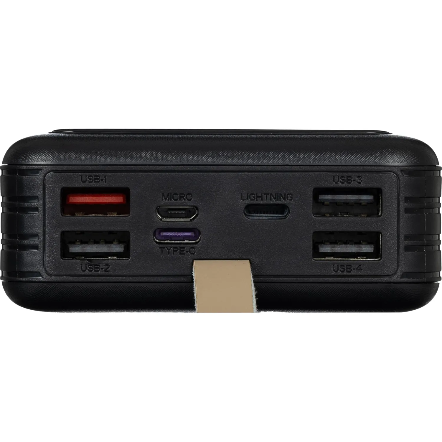 Внешний аккумулятор BigTech (BT-PB-30-BL-9) 30000 mAh черный - фото 5