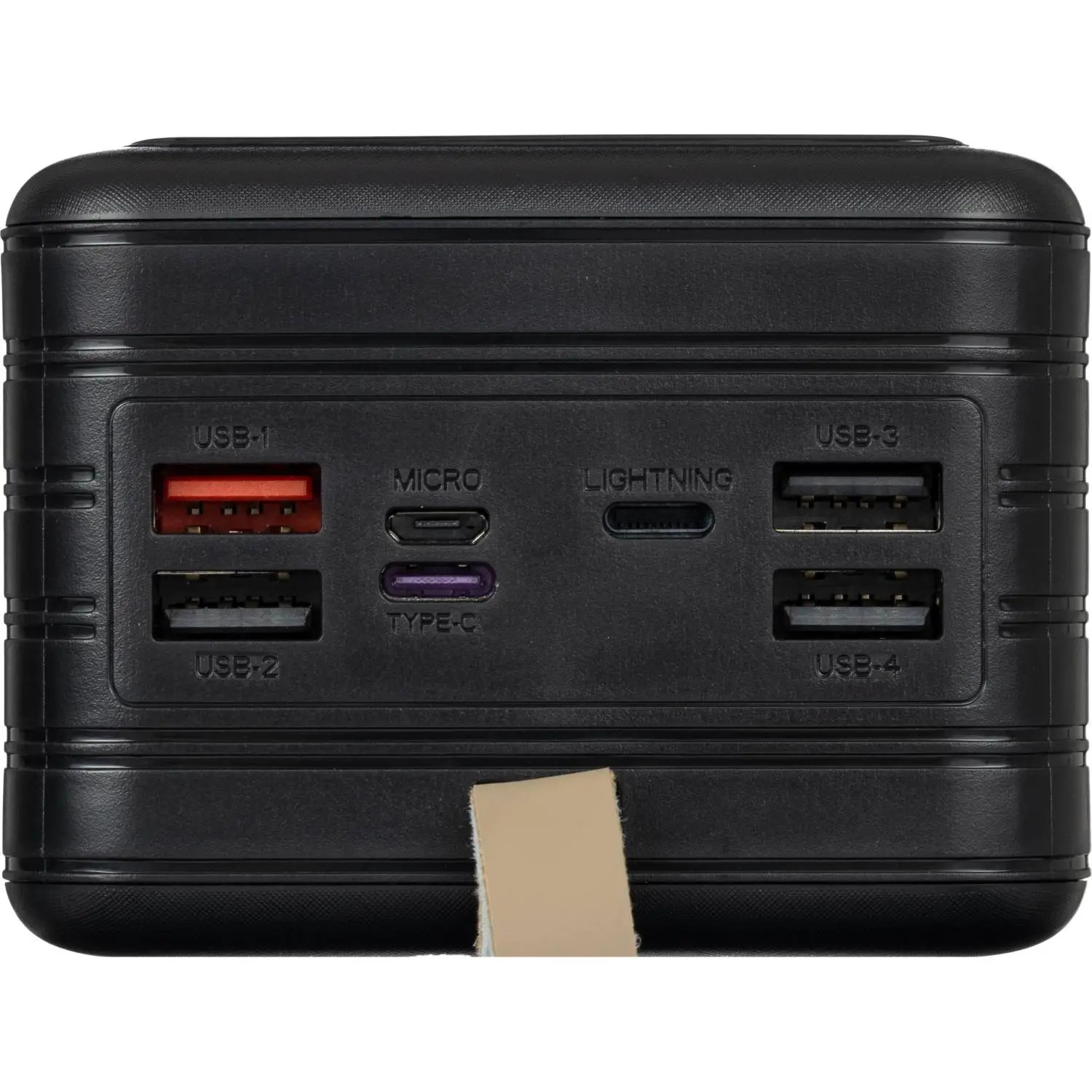 Внешний аккумулятор BigTech (BT-PB-60-BL-12) 60000 mAh черный - фото 5