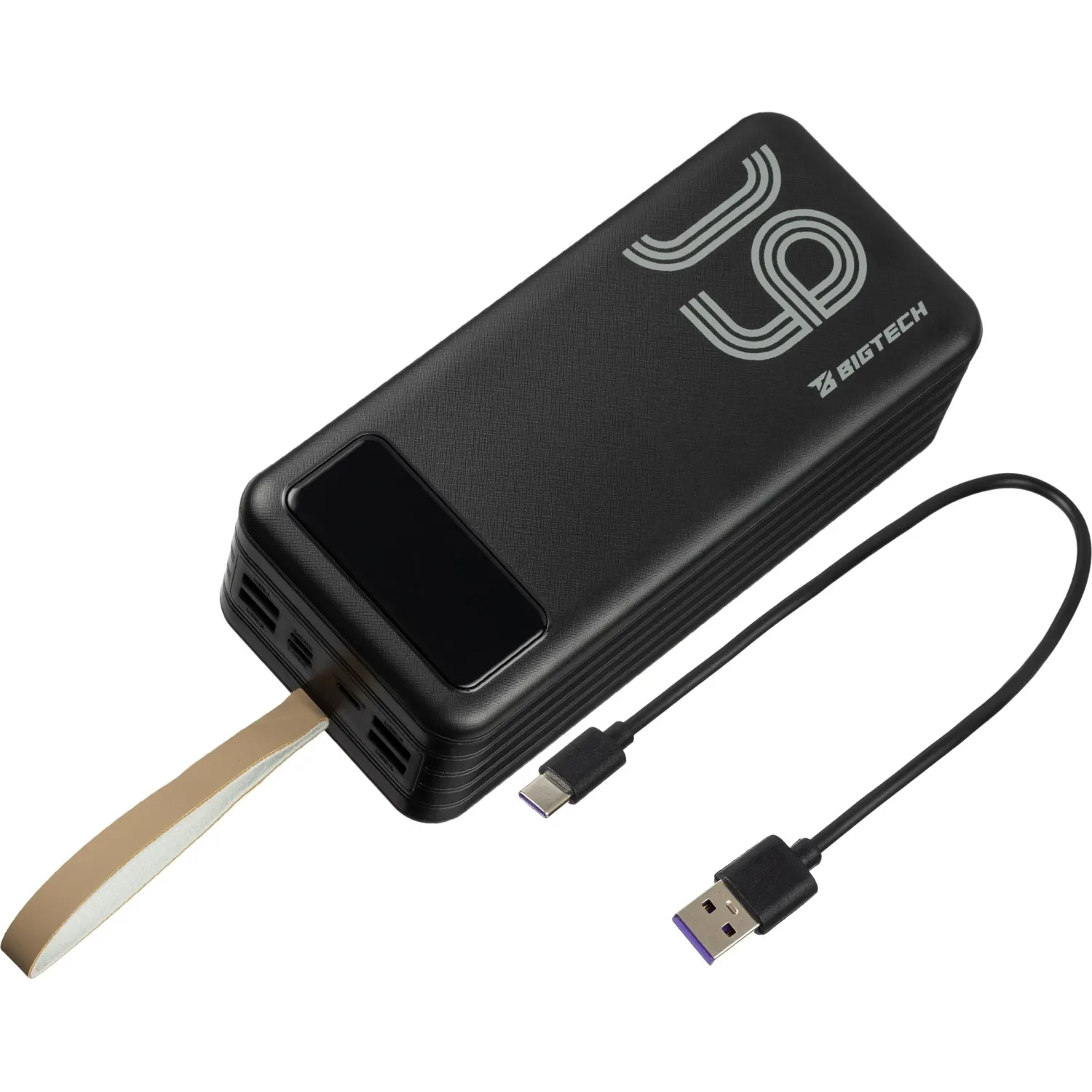 Внешний аккумулятор BigTech (BT-PB-60-BL-12) 60000 mAh черный - фото 6