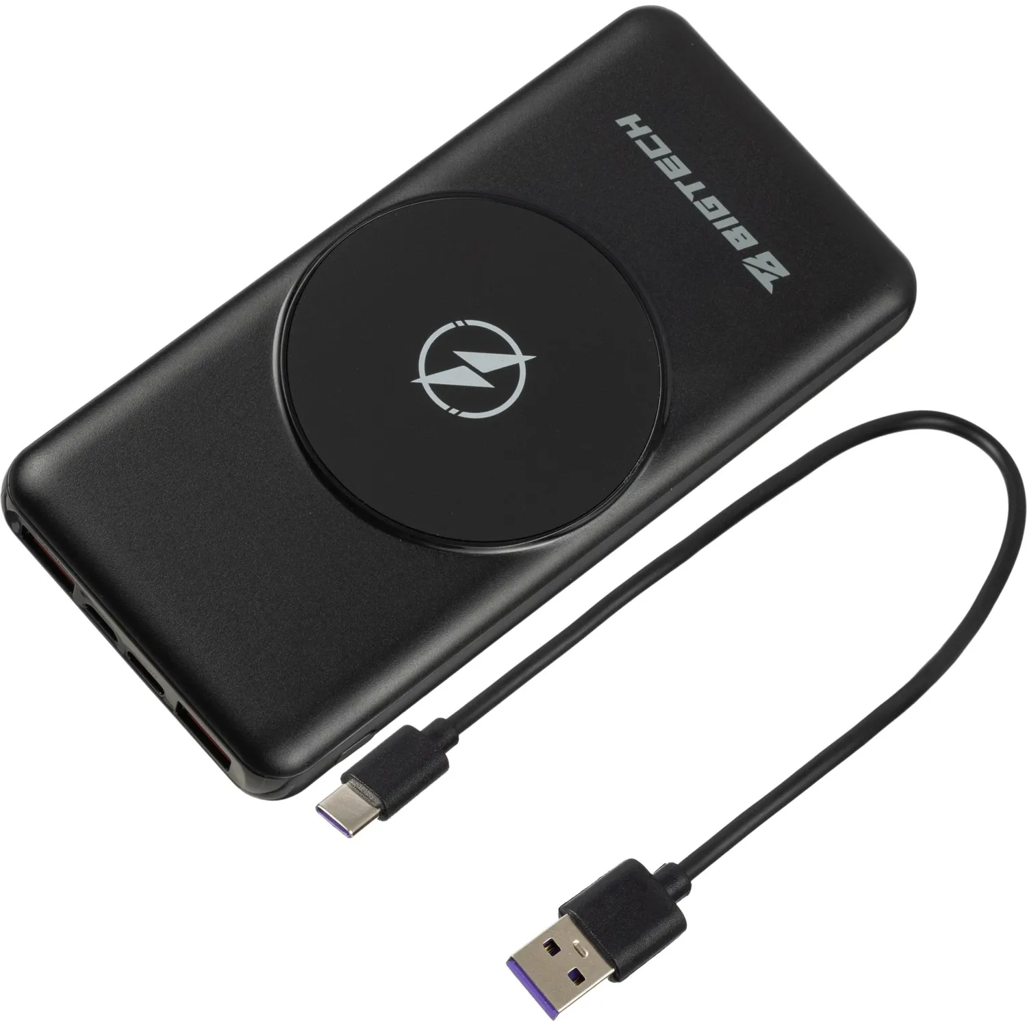 Внешний аккумулятор BigTech (BT-PB-10-BL-14) 10000 mAh черный - фото 6