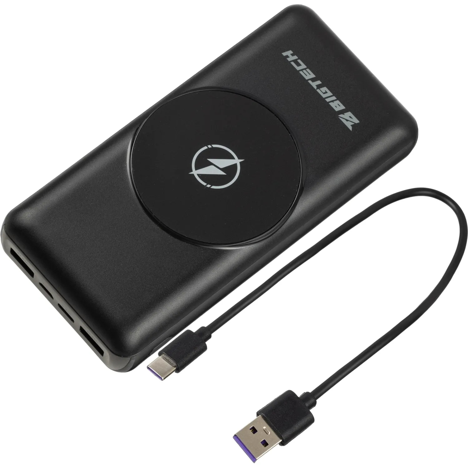 Внешний аккумулятор BigTech (BT-PB-20-BL-15) 20000 mAh черный - фото 6