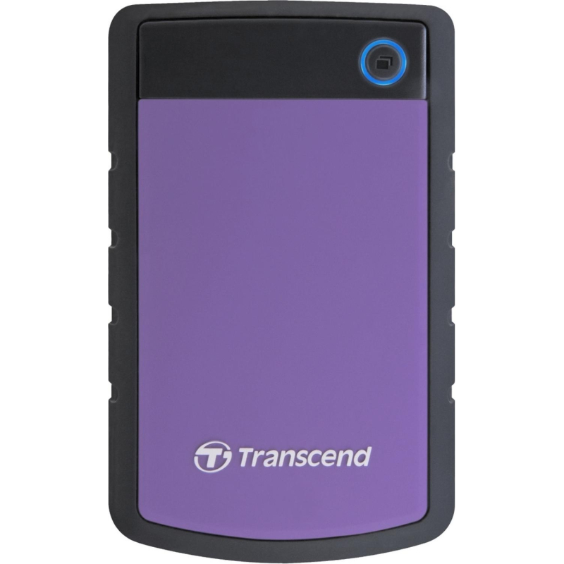 Портативный HDD Transcend StoreJet 25H3 1Tb 2.5, USB 3.0, фиол, TS1TSJ25H3P - фото 1