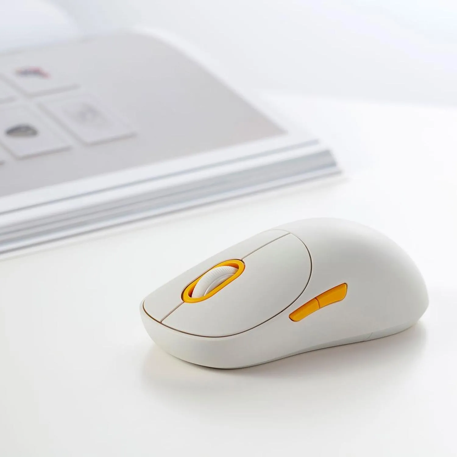 Мышь компьютерная беспров. Xiaomi Wireless Mouse 3 белая GL BHR8912GL - фото 3
