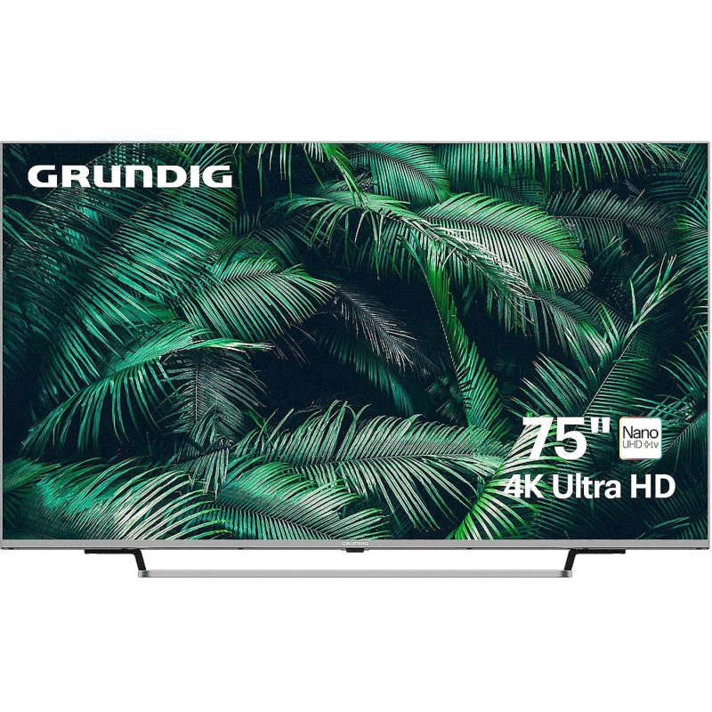 Телевизор Grundig 75 NANO GH 8600, UHD, смарт (Google TV) - фото 1