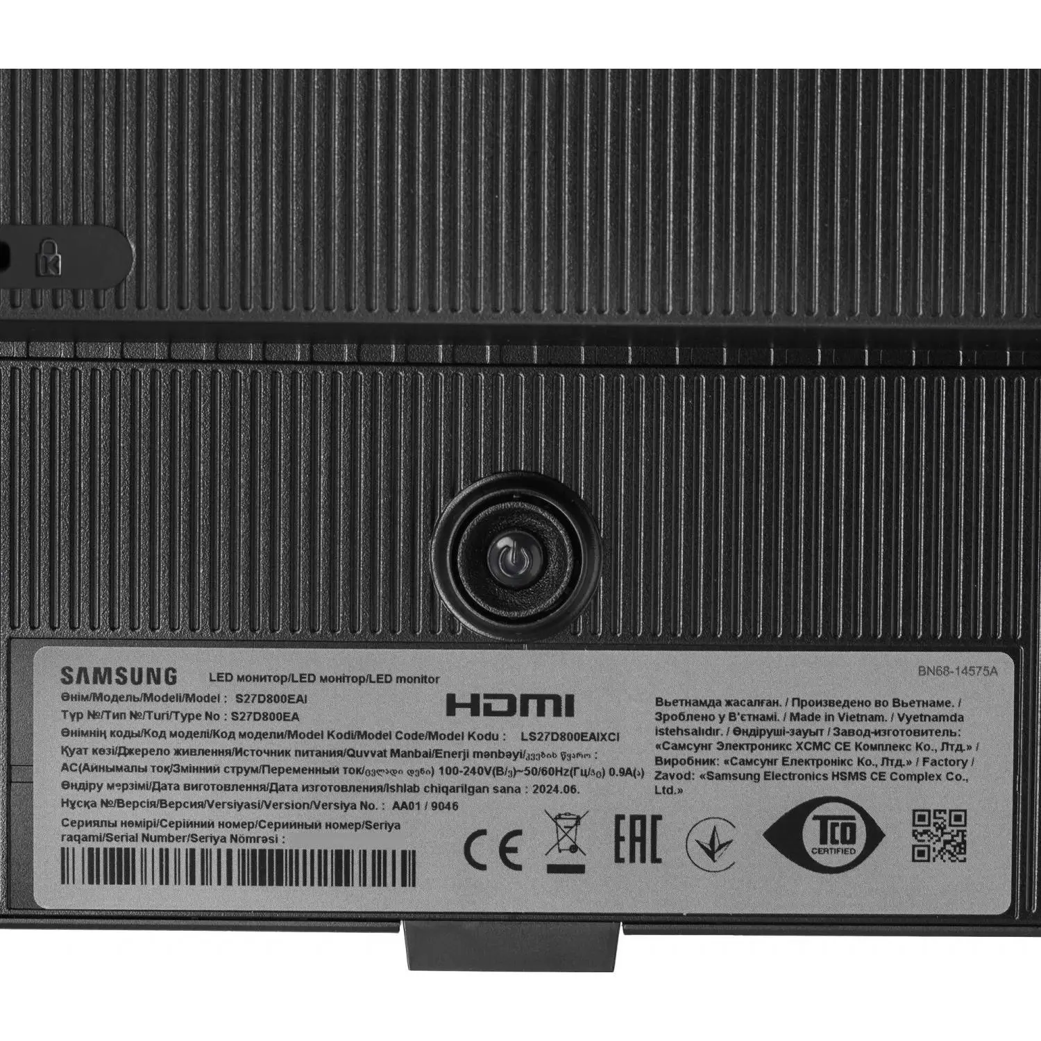 Монитор Samsung S27D800EAI 27 Wide LCD 4K, 350 cd/m2, LS27D800EAIXCI - фото 5