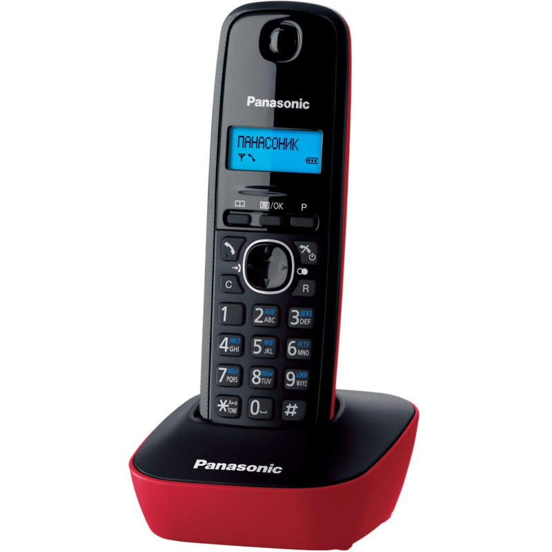 Радиотелефон Panasonic KX-TG1611RUR - фото 1