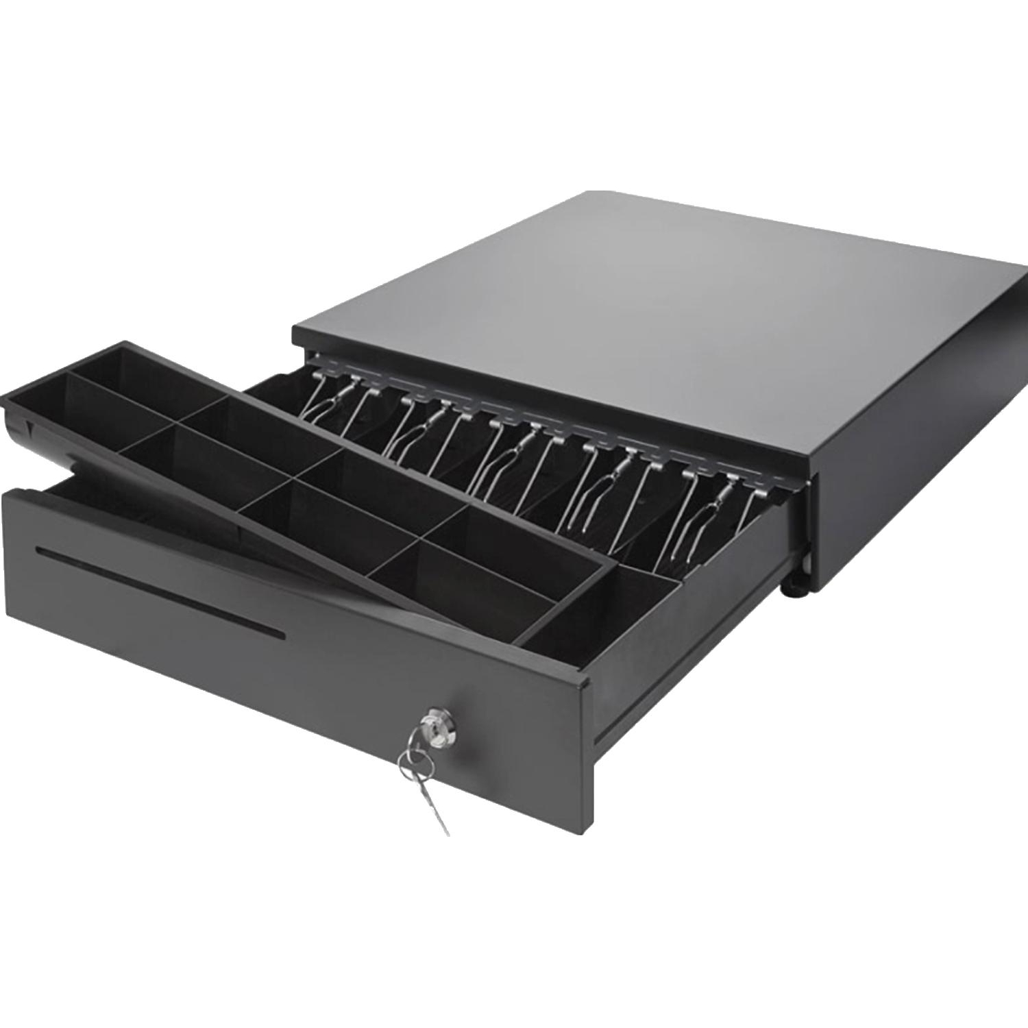 Денежный ящик PayTor HT-410P электромеханический (распайка Epson) черный - фото 2