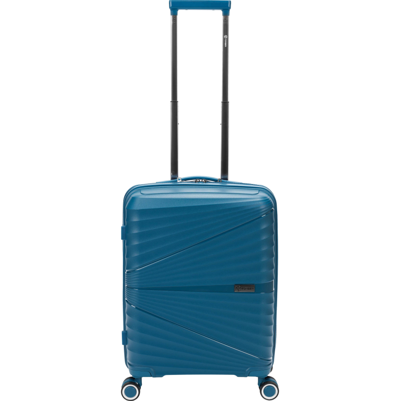Чемодан TORBER Nevo, синий, полипроп, 40 х 25 х 55 см, 32 л, T2207S-Blue - фото 2