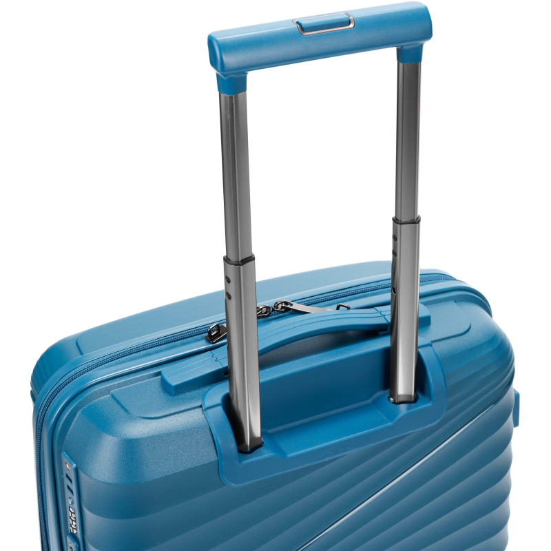Чемодан TORBER Nevo, синий, полипроп, 40 х 25 х 55 см, 32 л, T2207S-Blue - фото 10