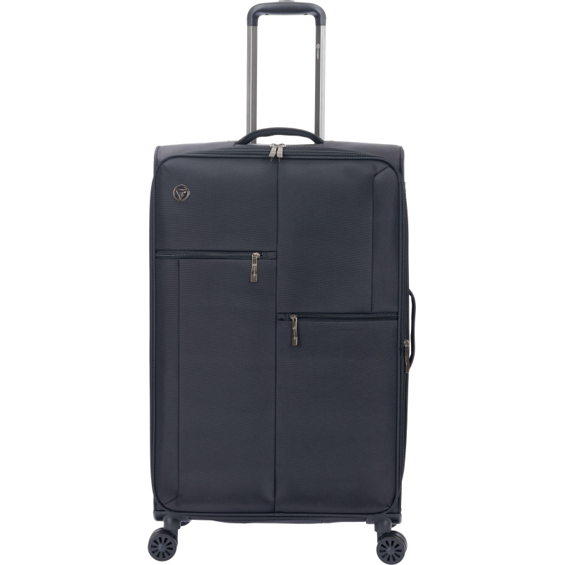 Чемодан TORBER Seyd, черн, нейлон 600D, 48 х 26.5 х 78см, 85л, T2021L-Black - фото 2
